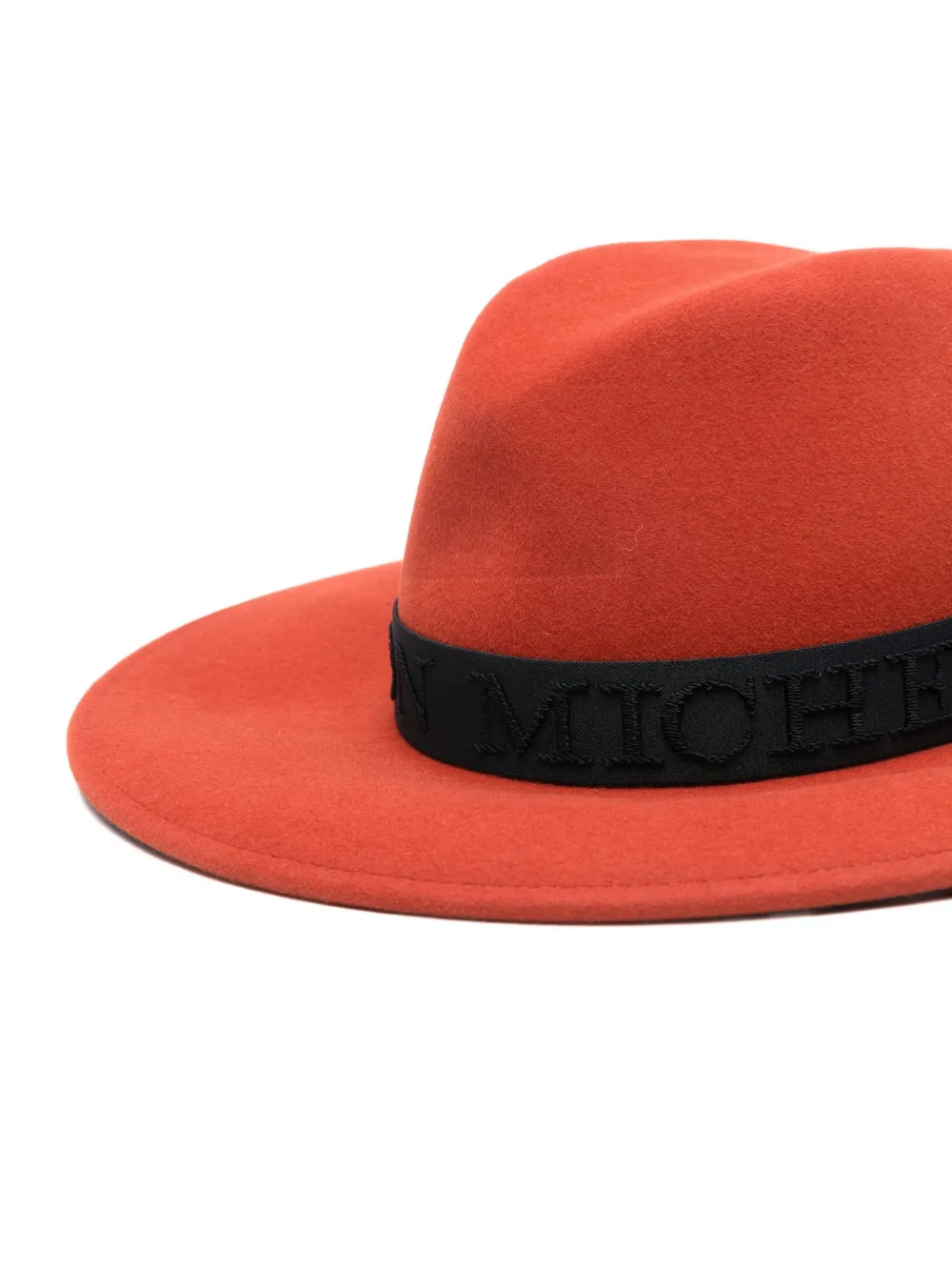 Maison Michel Zango Ribbon Hat In Red