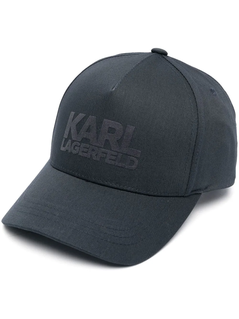 

Karl Lagerfeld gorra con logo estampado - Azul