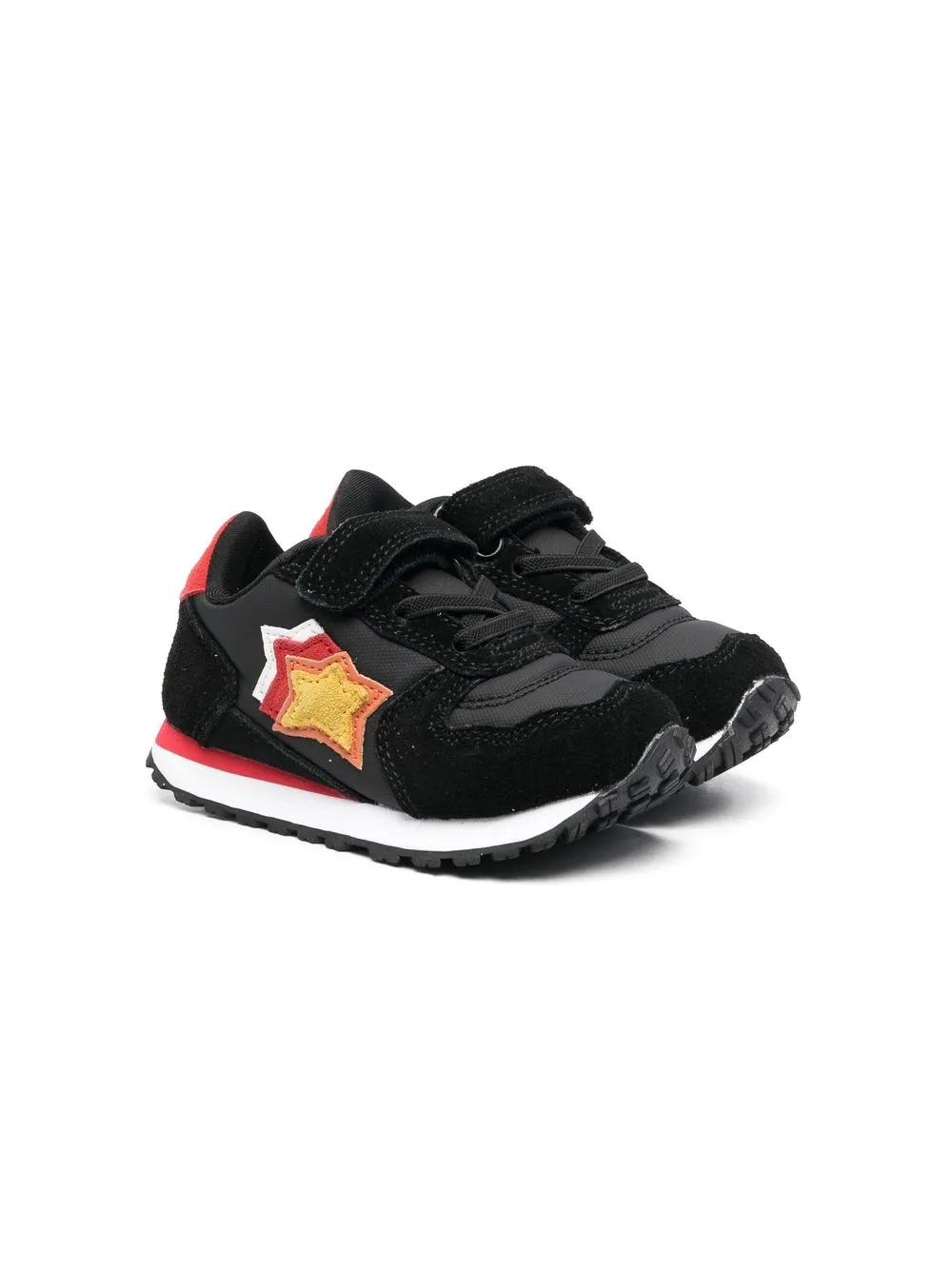 

Atlantic Stars logo-patch lace-up sneakers - Black