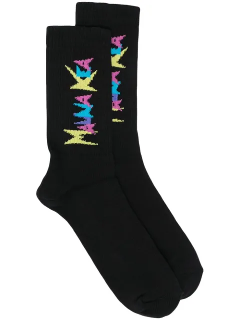 Mauna Kea logo-print ankle socks