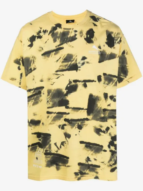 Mauna Kea paint-print short-sleeved T-shirt