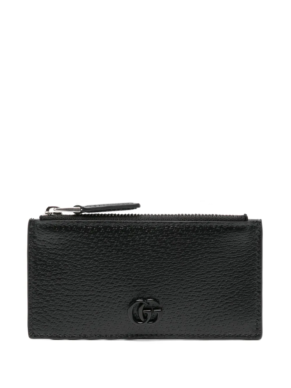 Gucci GG Marmont Leather Zip Wallet Black FARFETCH AO