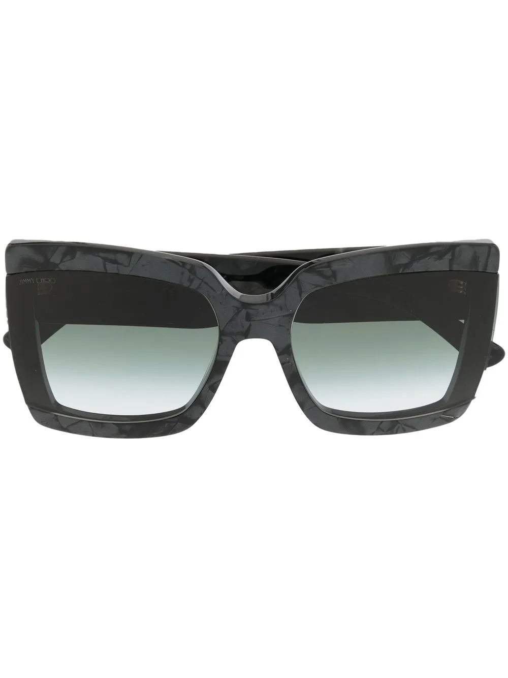 

Jimmy Choo Eyewear lentes de sol con monograma JC - Negro