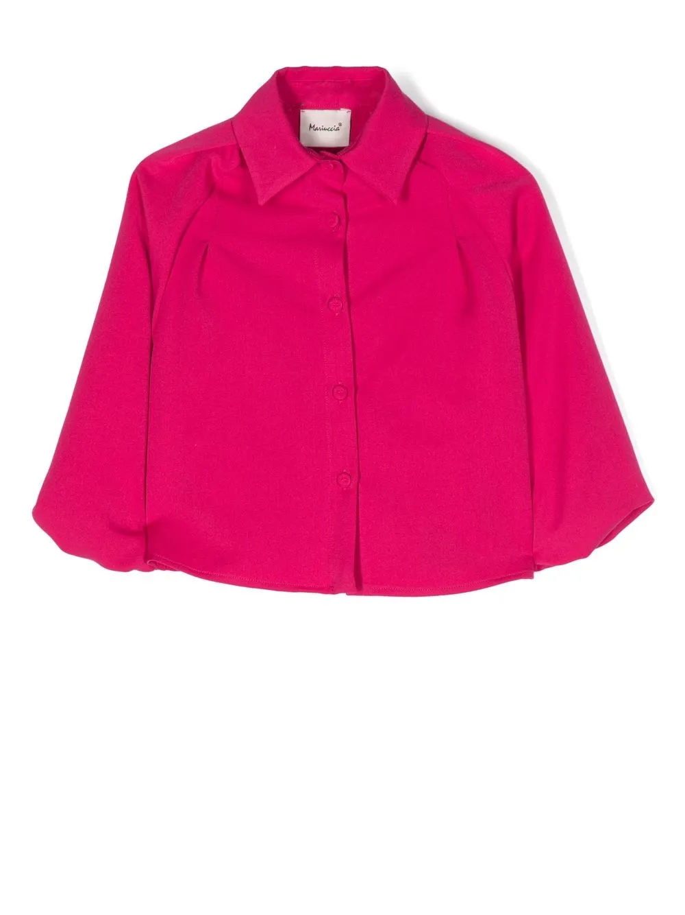 

Mariuccia Milano Kids long-wide-sleeve shirt - Pink