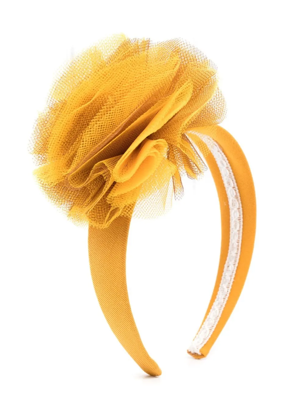 

Colorichiari appliqué-detail hairband - Yellow