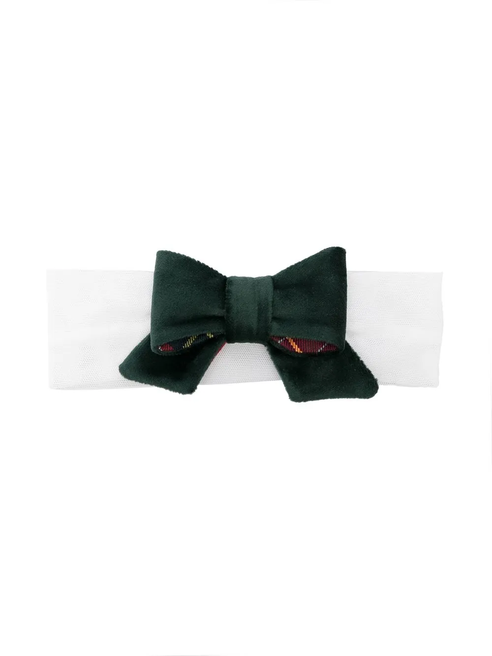 

Colorichiari bow-detail headband - Green