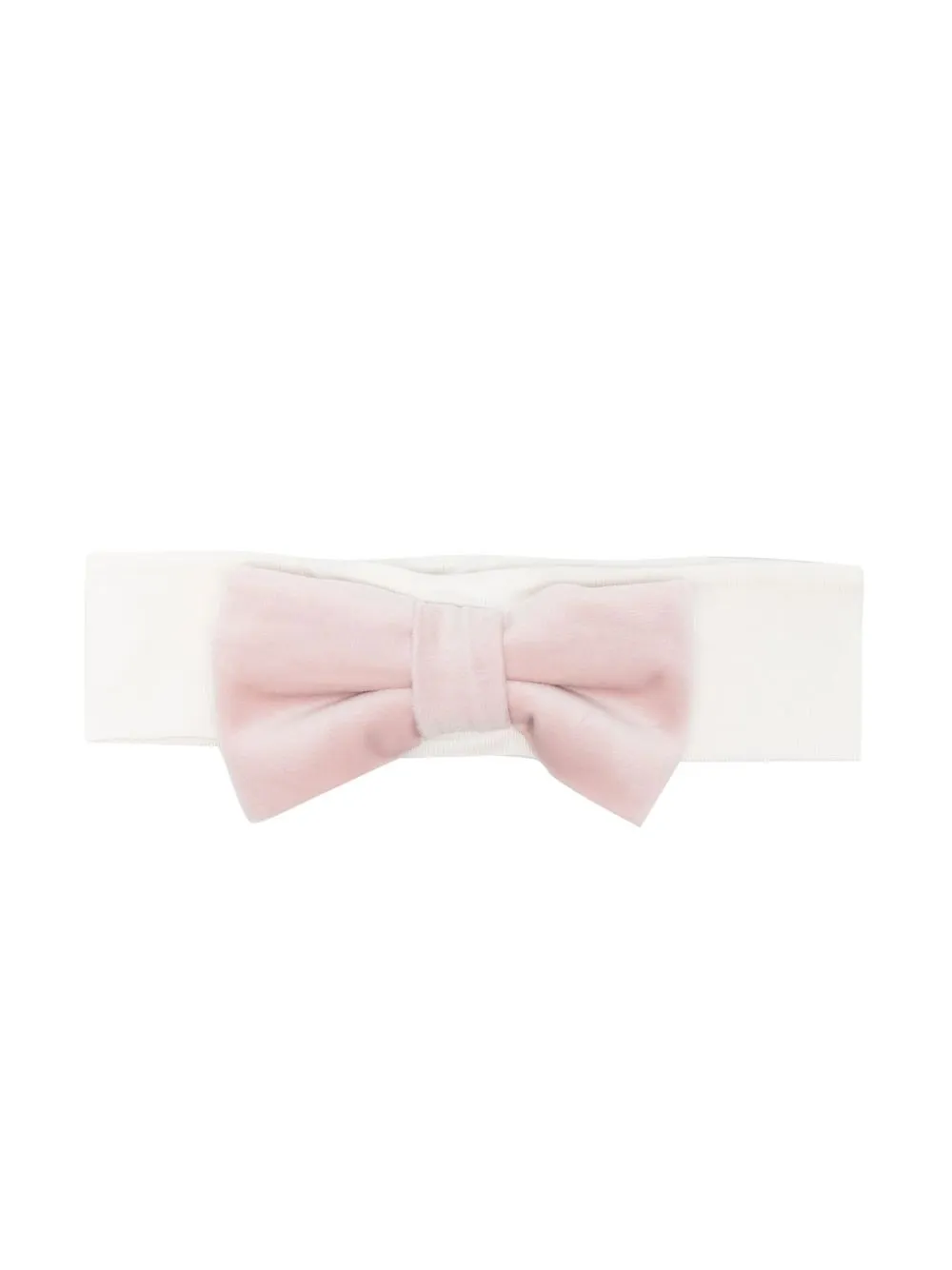 

La Stupenderia bow-embellished headband - White