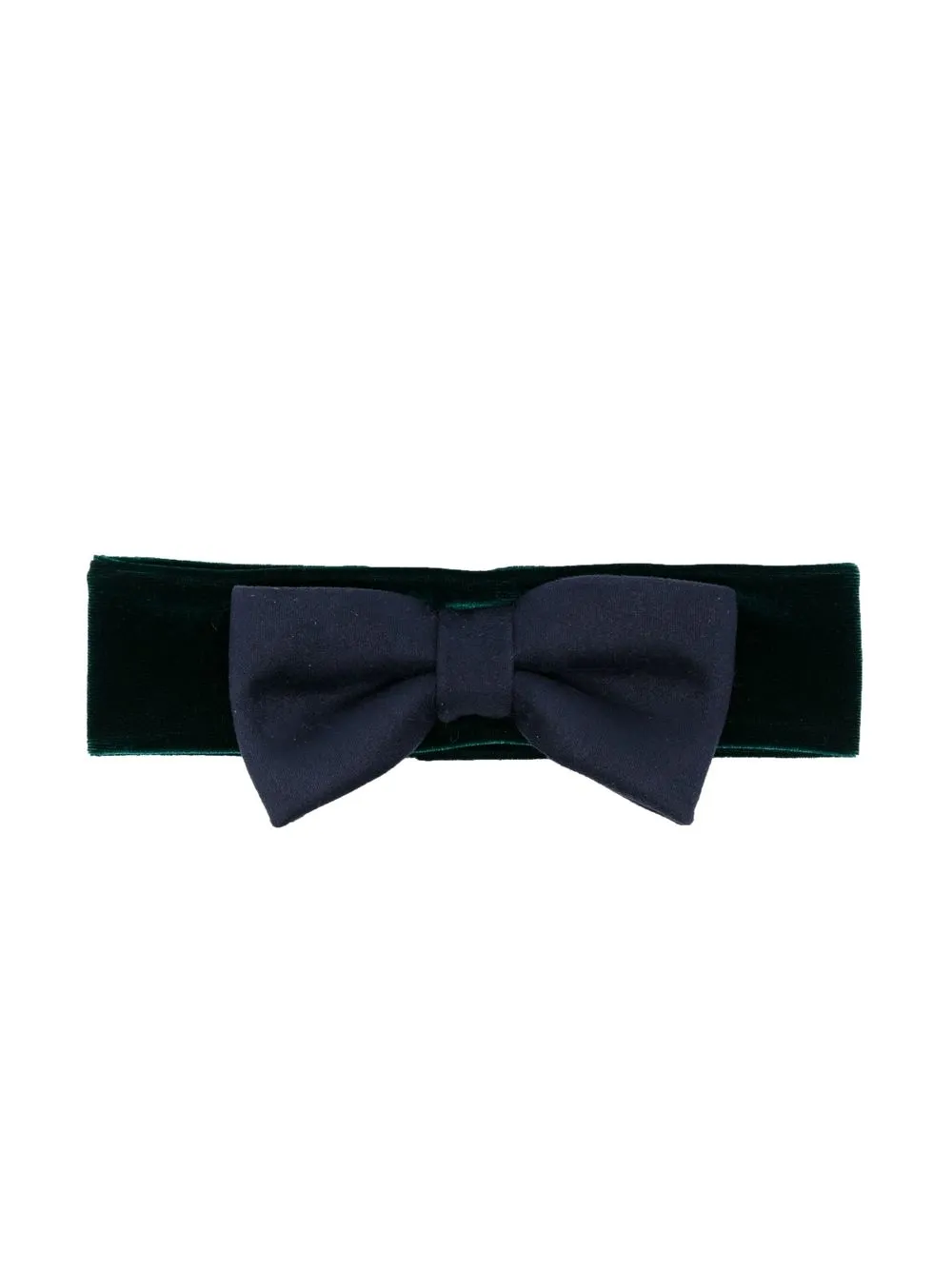 

La Stupenderia bow-embellished headband - Green