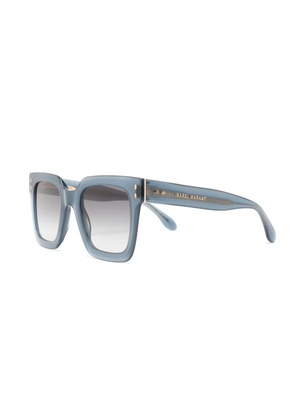 Isabel Marant Eyewear Zonnebril met vierkant montuur - Blauw