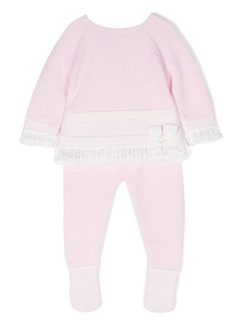 

Paz Rodriguez knitted two-piece set - Pink