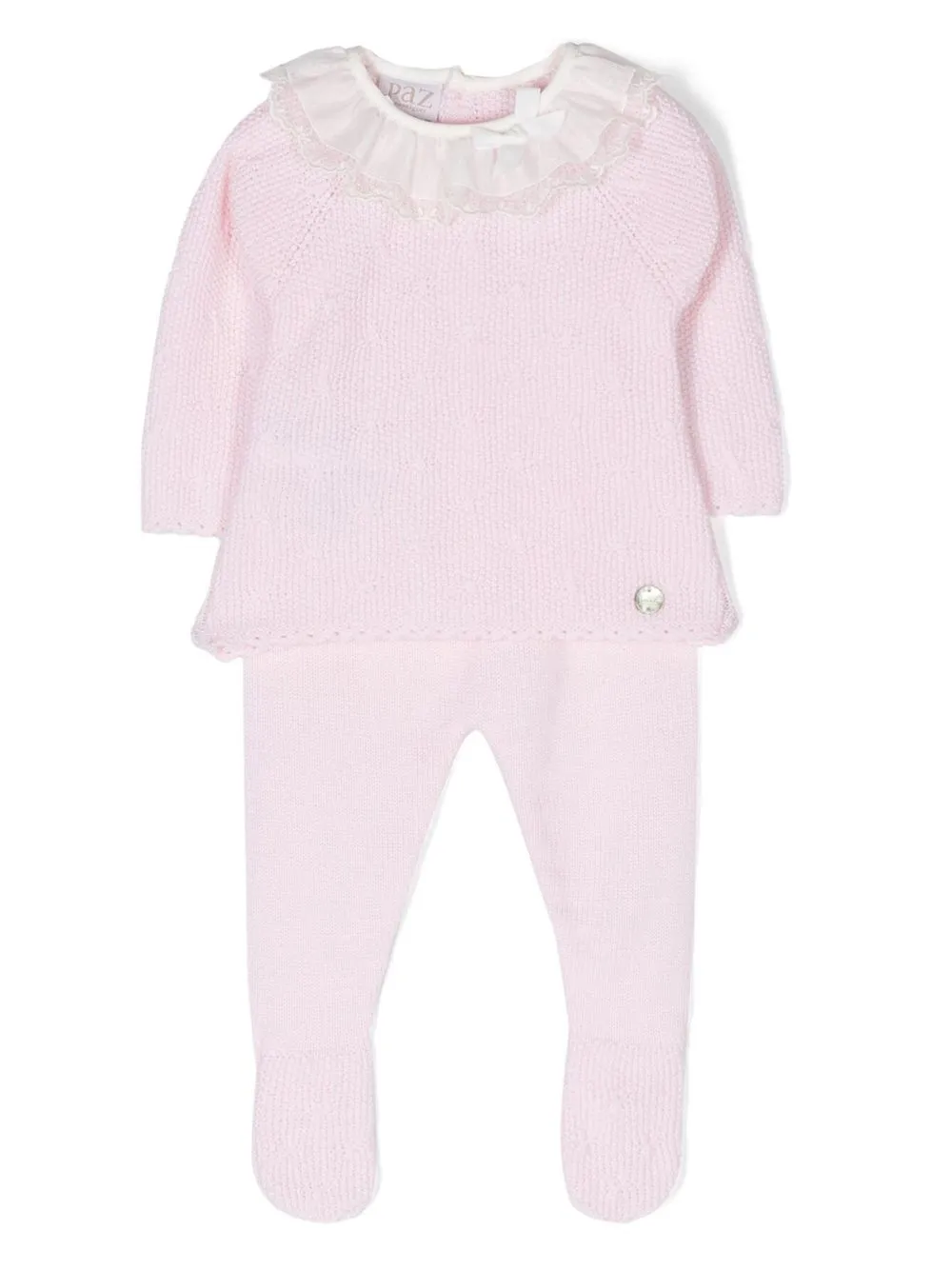 

Paz Rodriguez knitted two-piece set - Pink