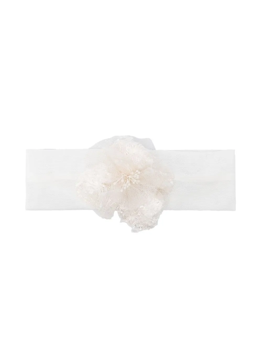 

Colorichiari floral appliqué headband - Neutrals
