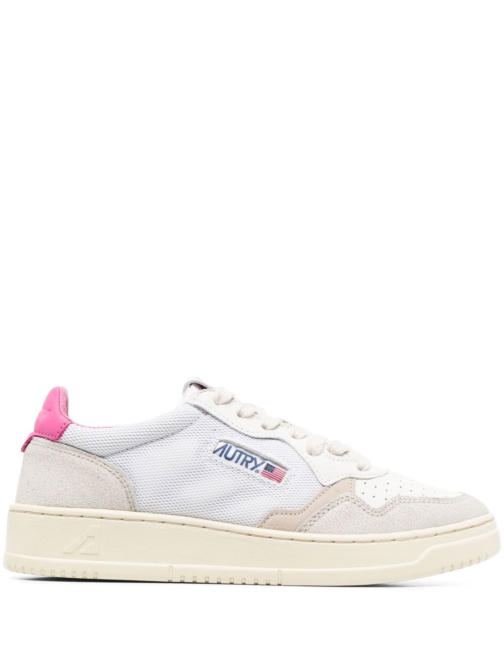 

Autry Medalist low-top lace-up trainers - White