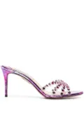 Aquazzura Tequila 75mm mules - Pink