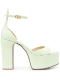Valentino Garavani Tan-Go 120mm platform sandals - Green