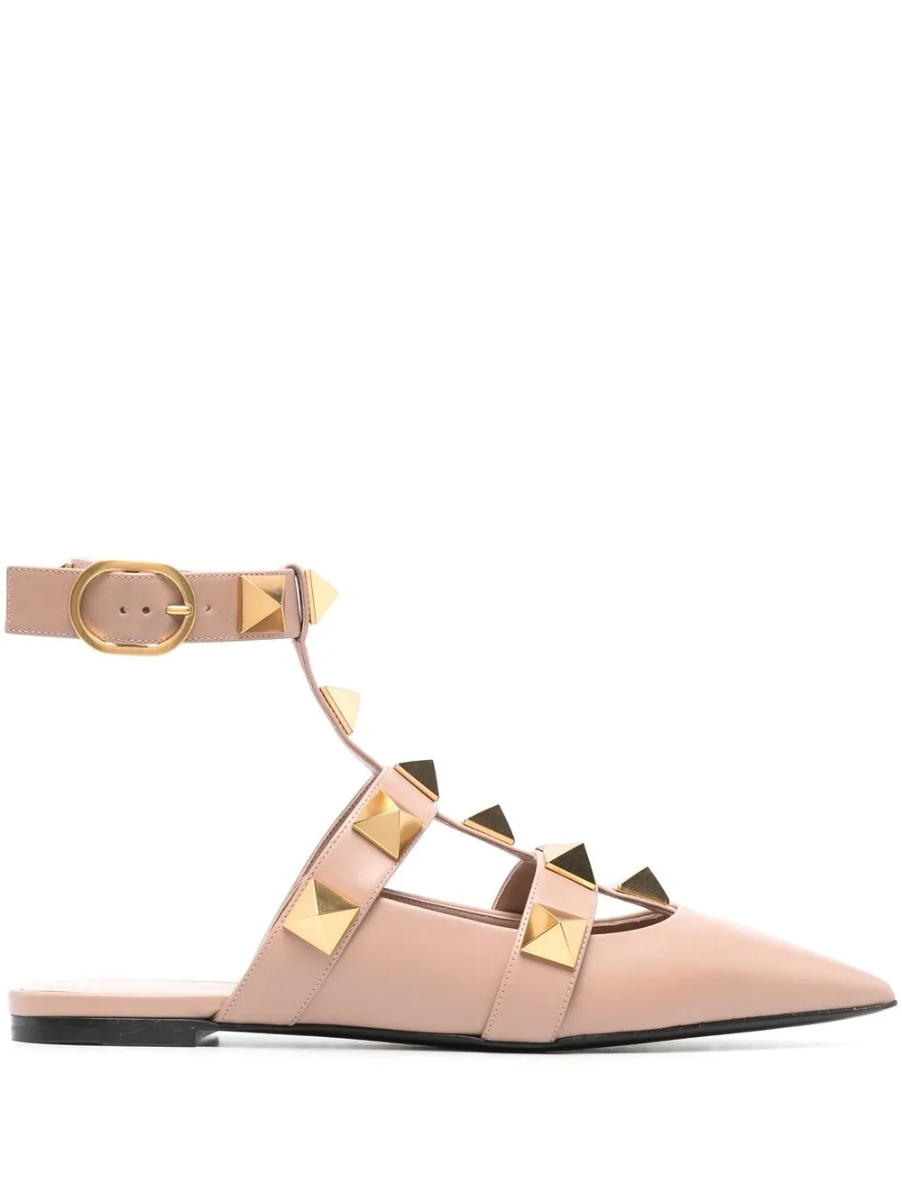 

Valentino Garavani Roman Stud ballerina shoes - Neutrals