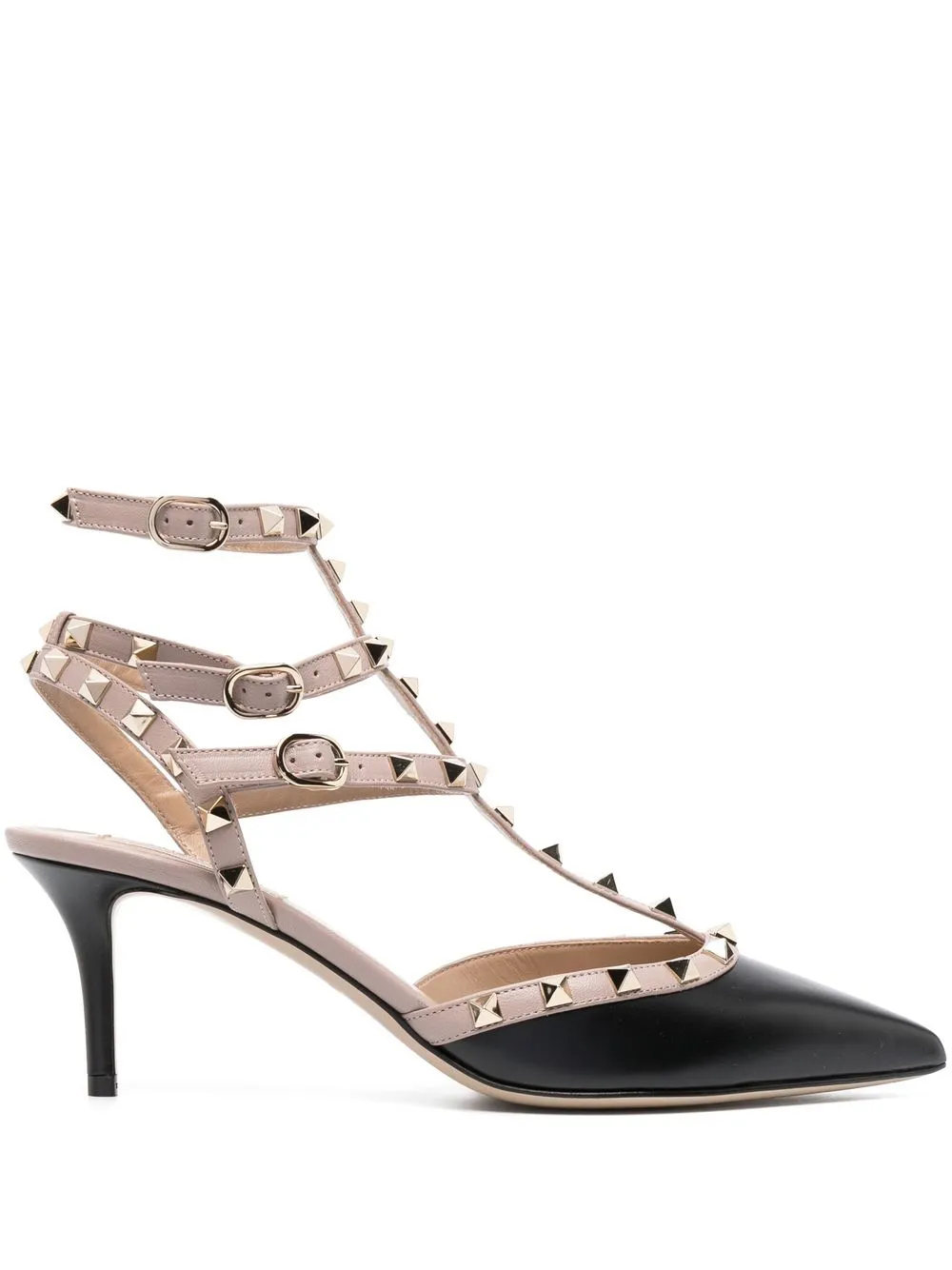 

Valentino Garavani caged Rockstud 65mm pumps - Black