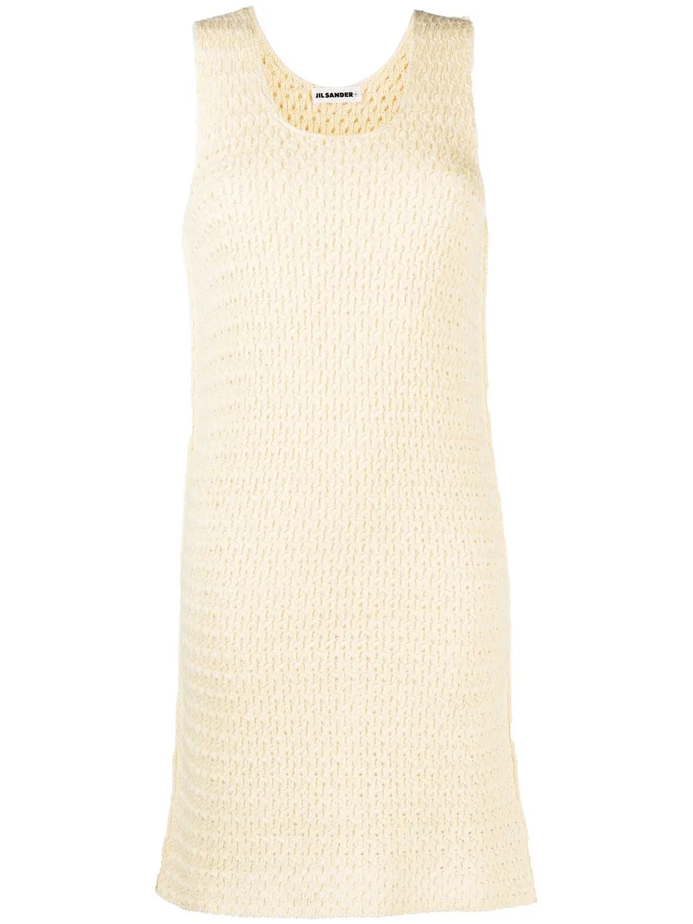 

Jil Sander knitted fitted dress - Yellow