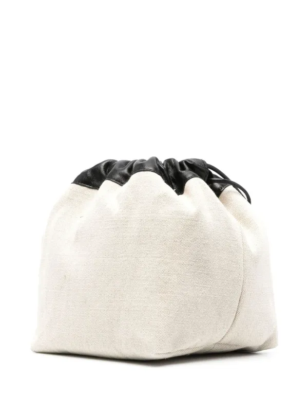 Jil Sander logo-print Bucket Bag | Neutrals | FARFETCH