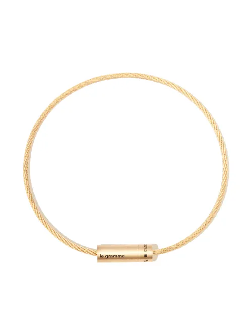 Le Gramme bracelet Cable en or 18ct - Le Gramme - Modalova