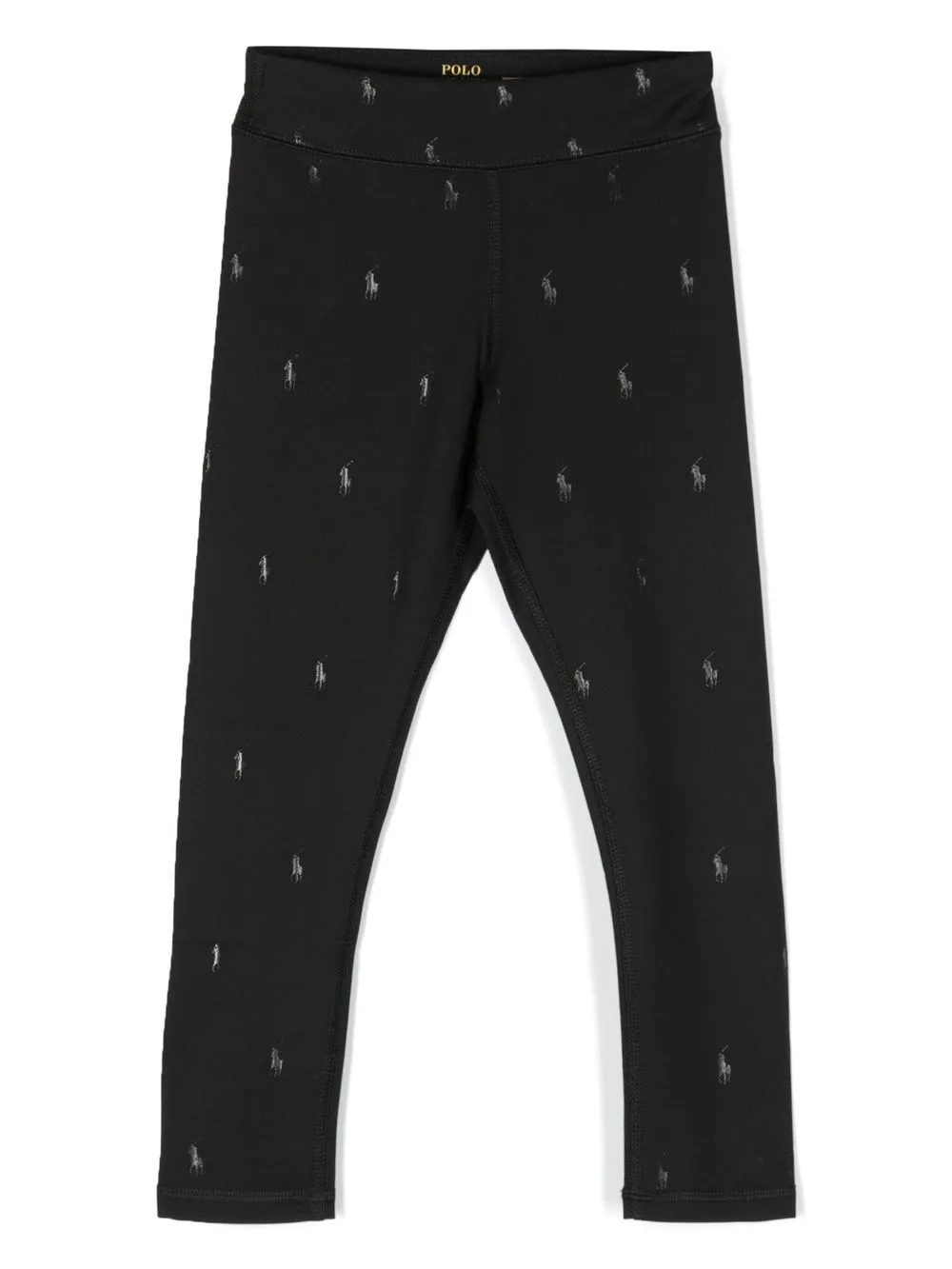 

Ralph Lauren Kids Polo Pony-print leggings - Negro