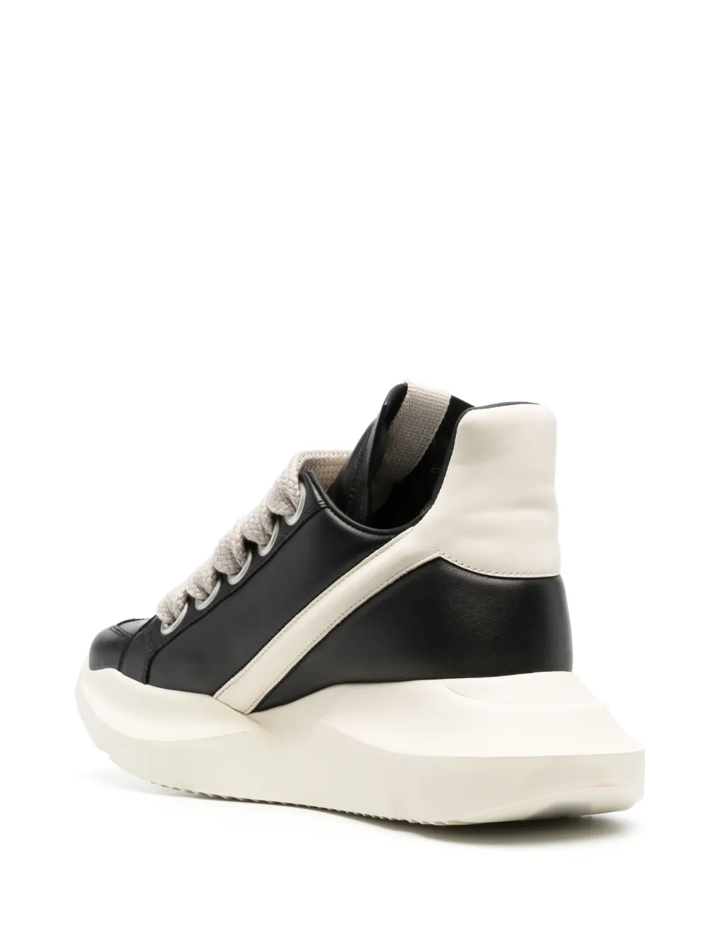 Rick Owens Geth Runner Leather Sneakers - Farfetch