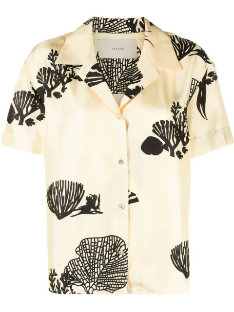 Prague silk shirt