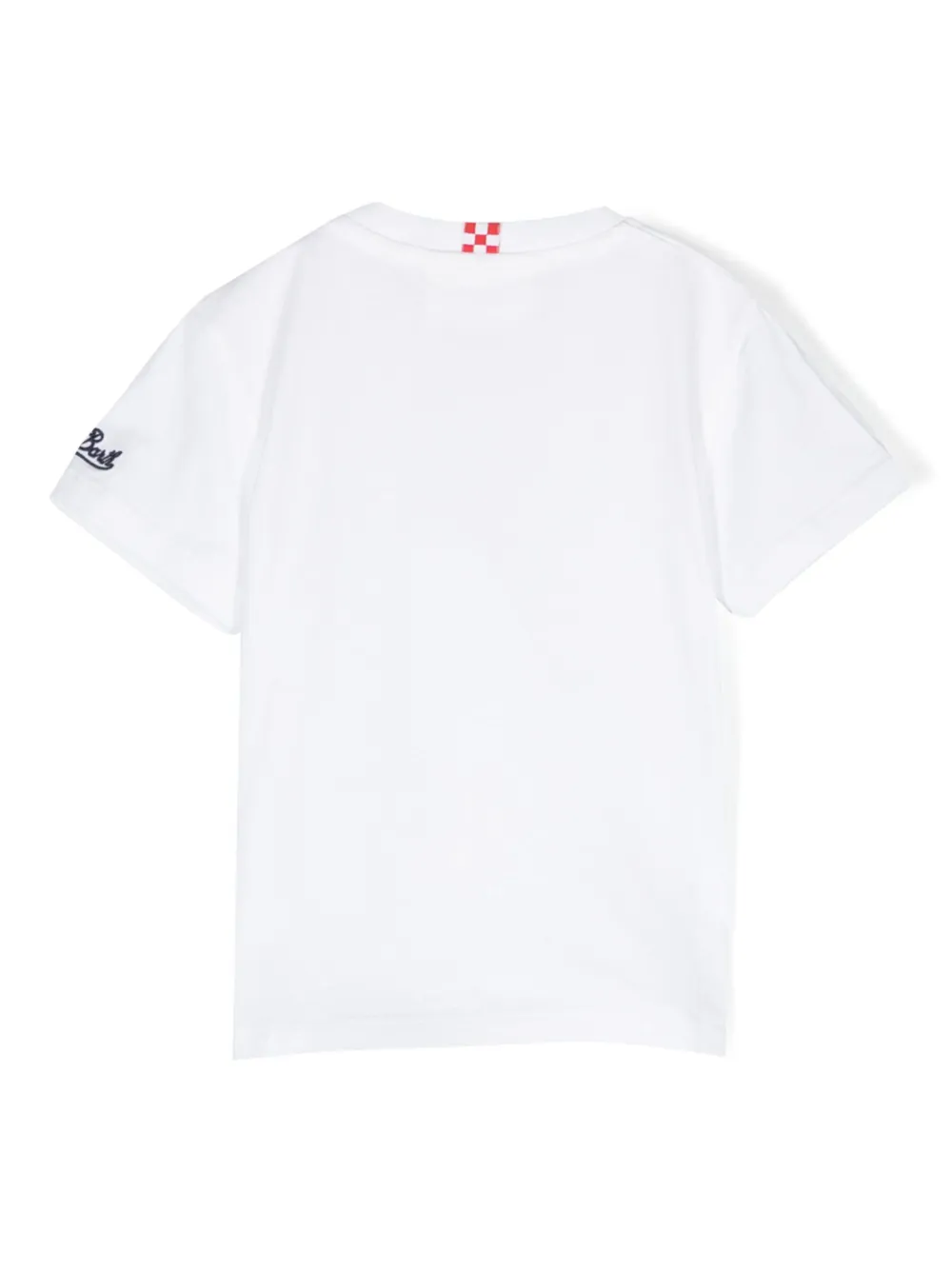 MC2 Saint Barth Kids T-shirt met ronde hals - Wit