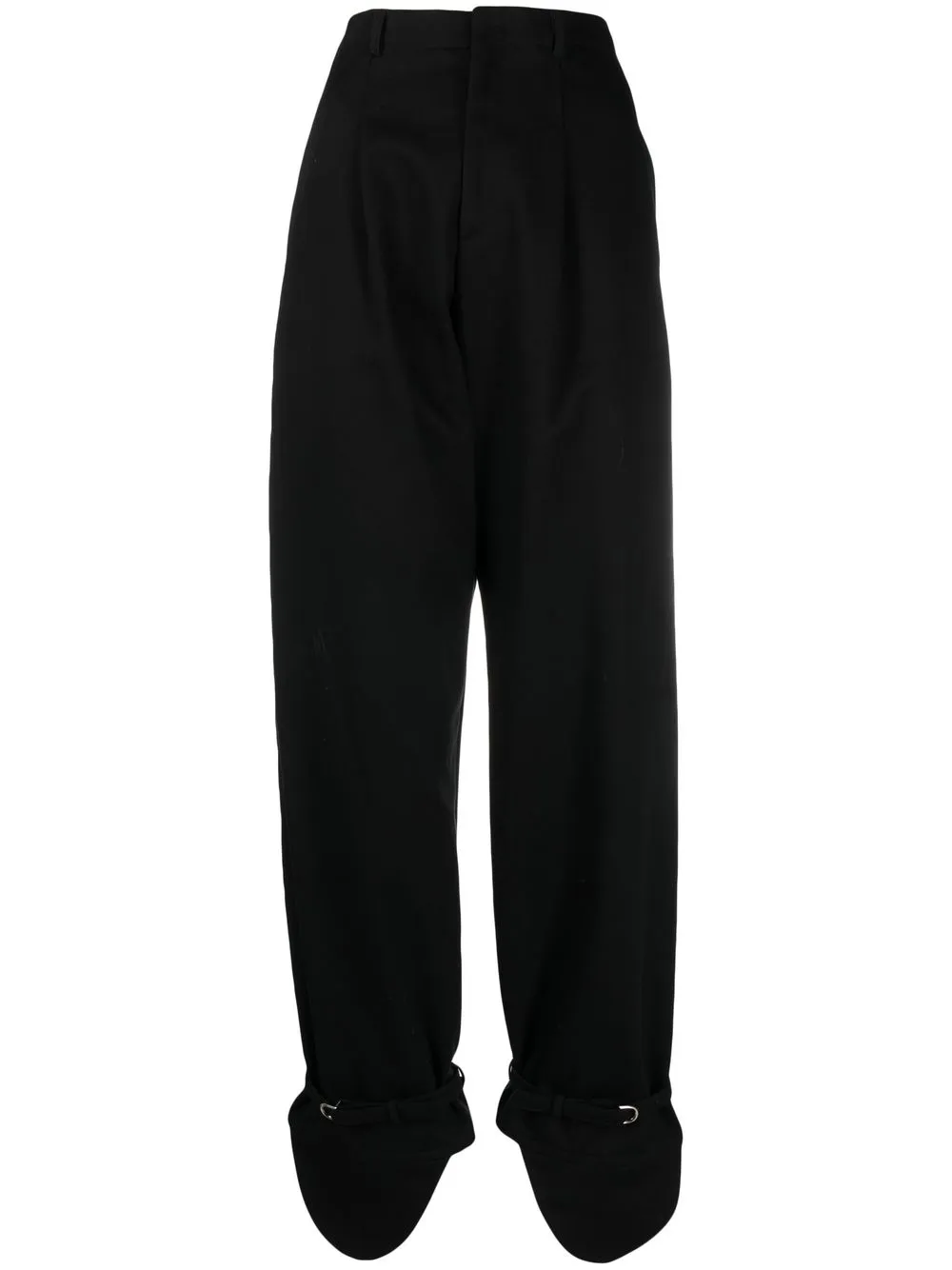 

Del Core high-waisted tailored trousers - Black
