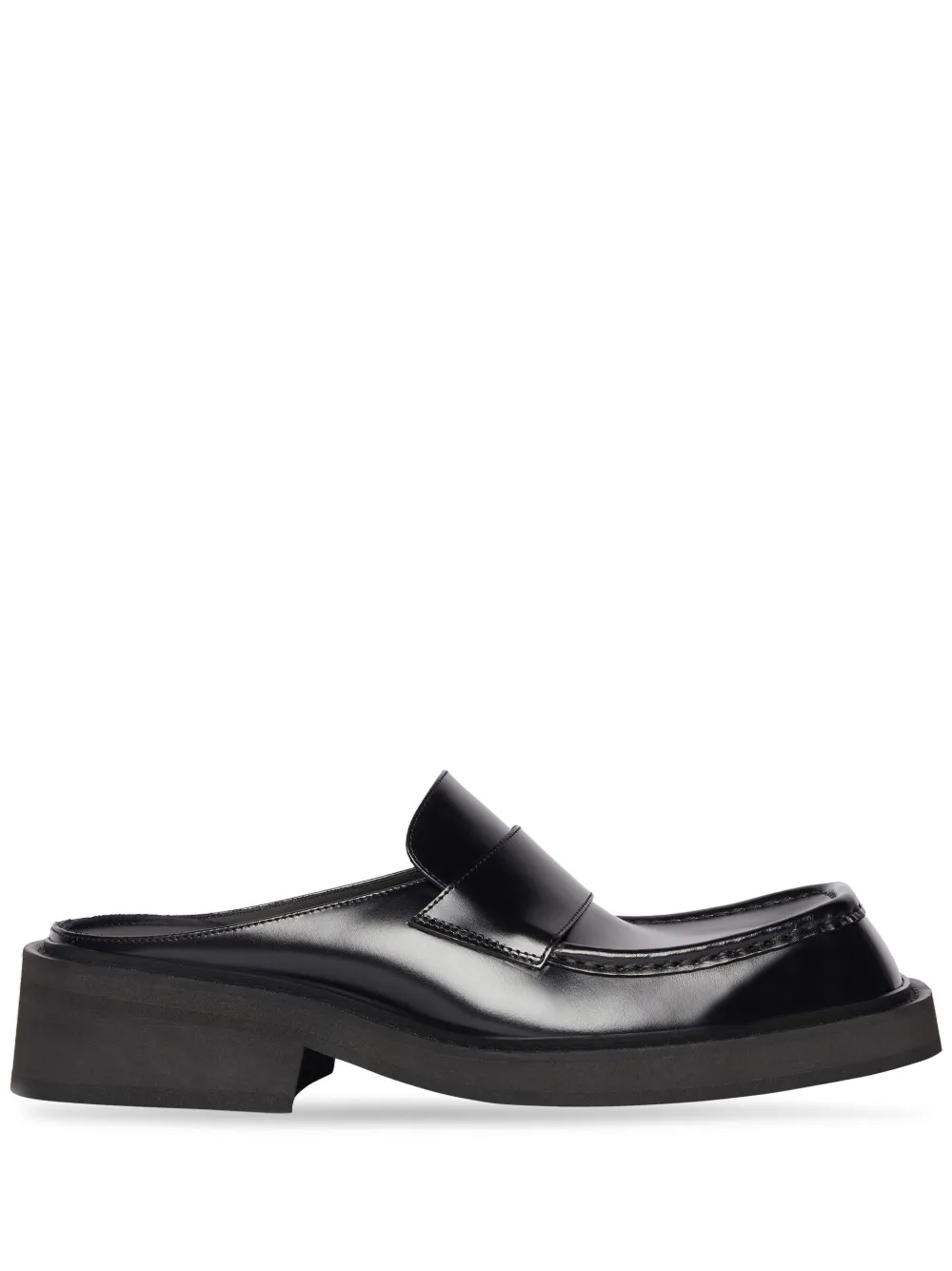 Balenciaga Inspector 40mm Leather Mules - Farfetch