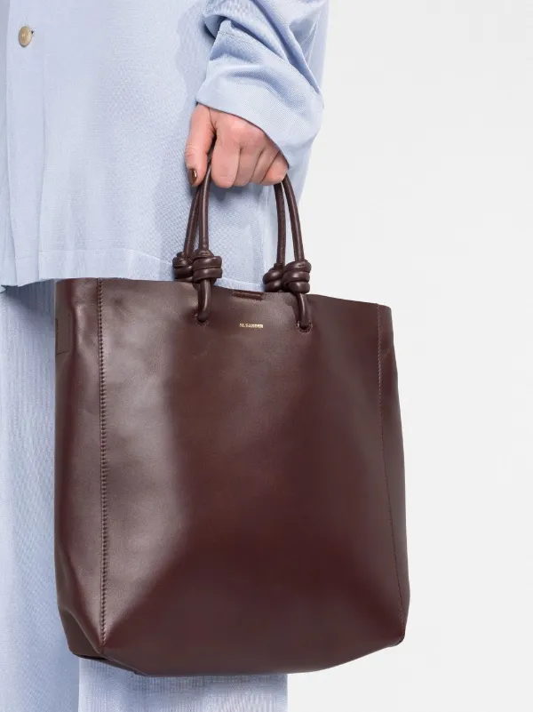 Jil Sander Medium Giro Tote Bag | Brown | FARFETCH