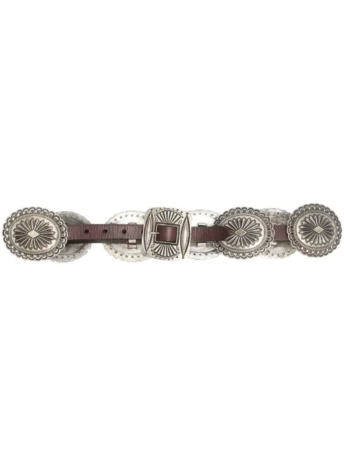 Ceinture gravée d'inspiration western - Polo Ralph Lauren - Modalova