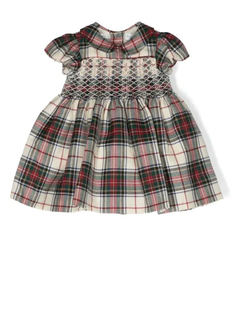 Ralph Lauren Kids plaid-pattern flared dress