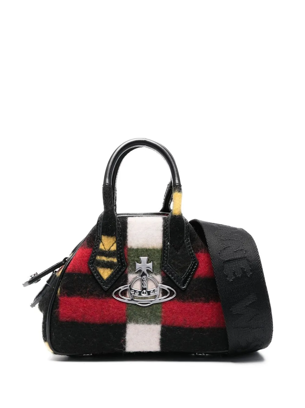 

Vivienne Westwood Yasmine webbing-strap tote bag - Black
