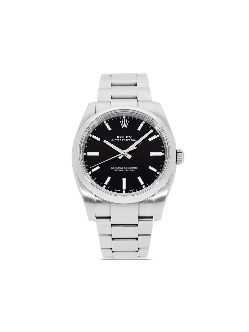 

Rolex 2018 pre-owned Oyster Perpetual 34mm - Black