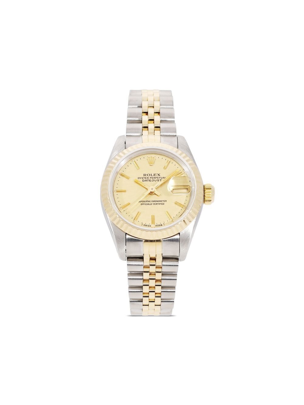 Pre-owned Rolex 1993  Datejust 26mm In Gold