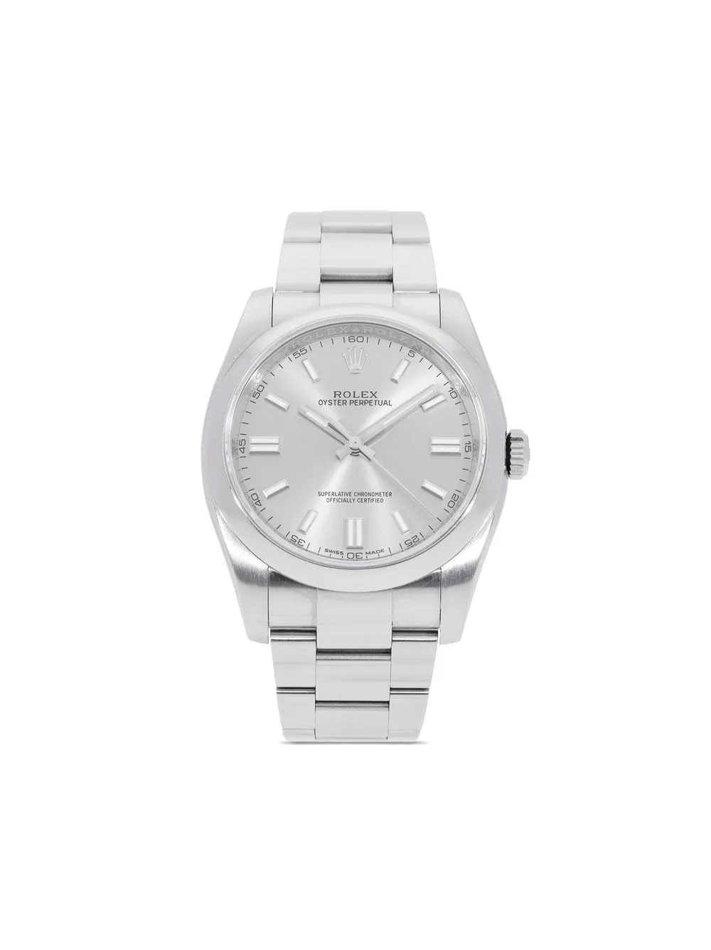 

Rolex 2017 pre-owned Oyster Perpetual 36mm - Silver