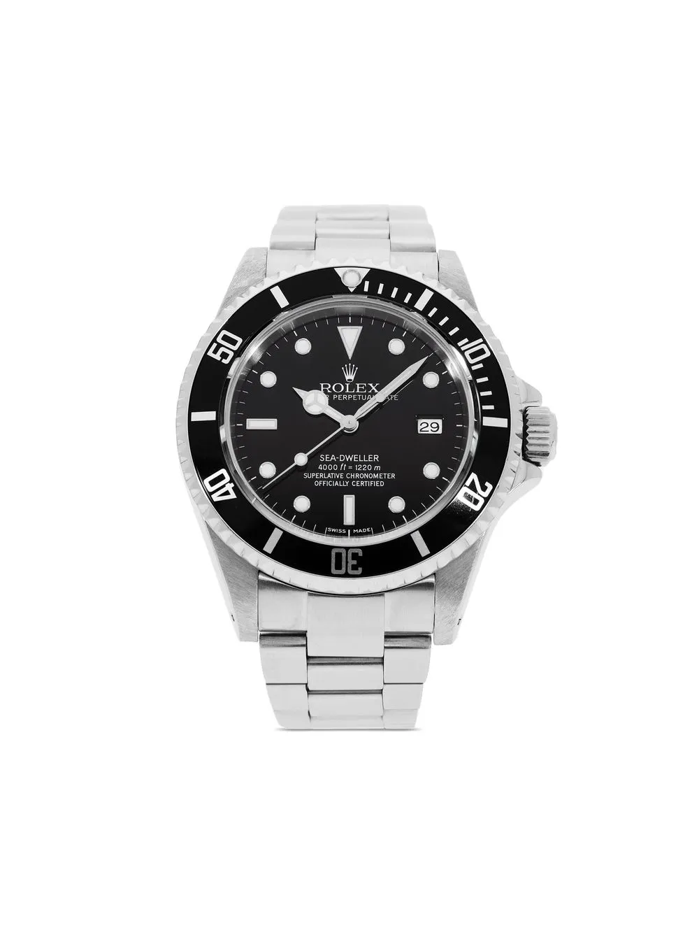 

Rolex reloj Sea-Dweller de 40mm 2001 pre-owned - Negro