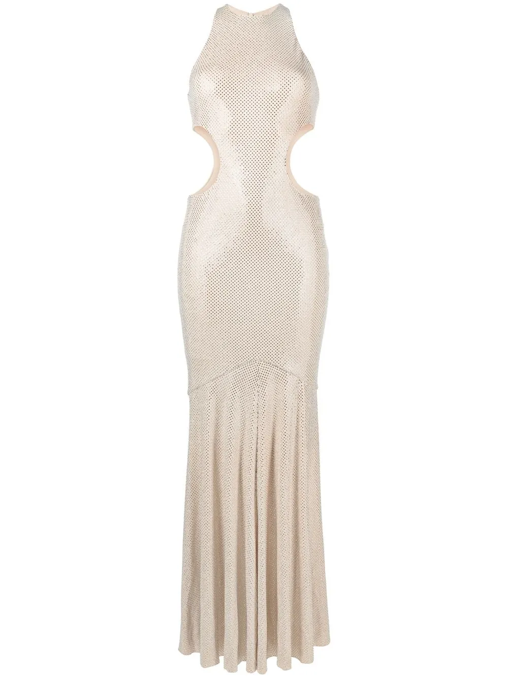 

Alexandre Vauthier sequin-embellished sleeveless maxi dress - Neutrals