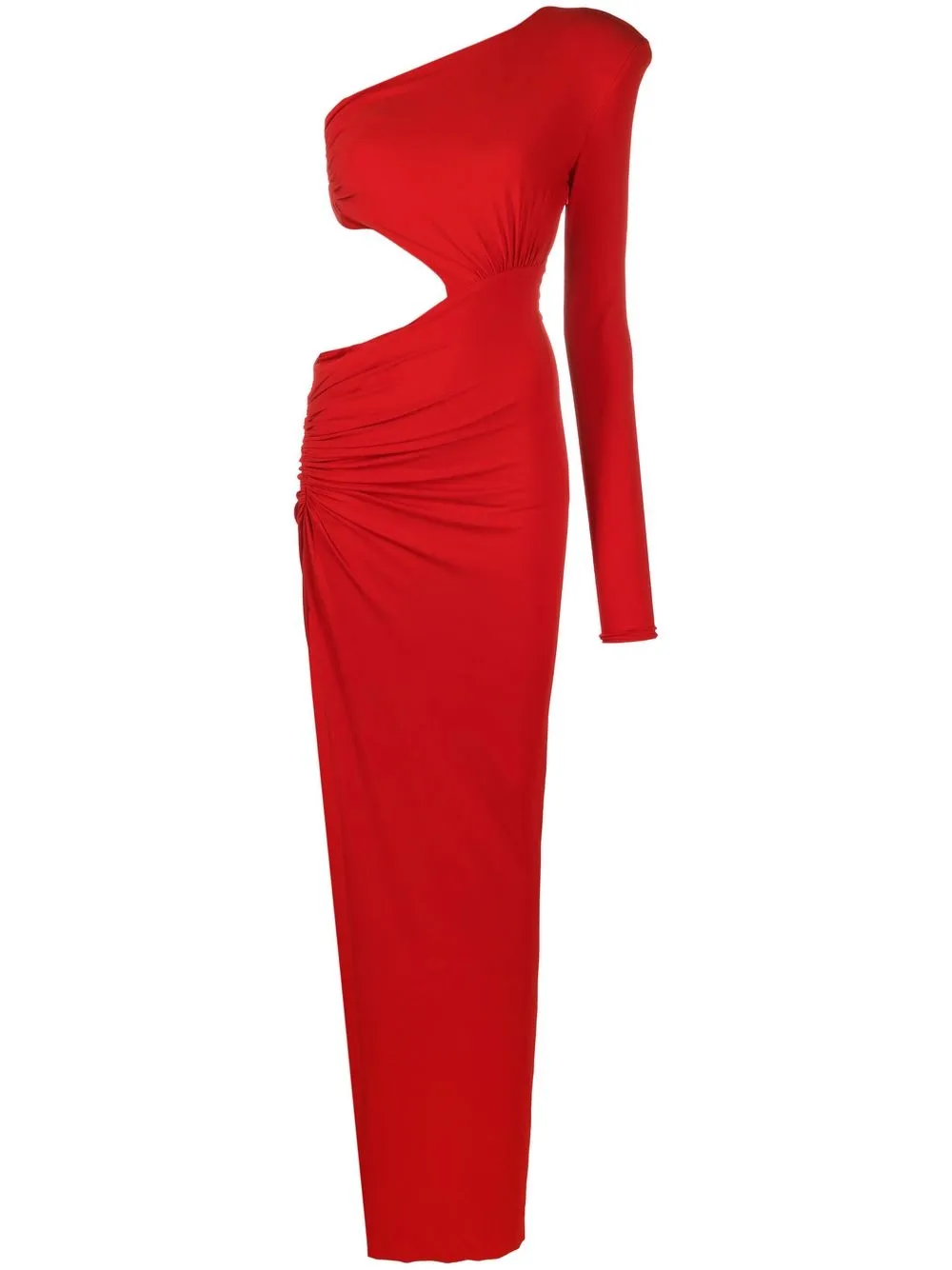 

Alexandre Vauthier one-shoulder cut-out dress - Red