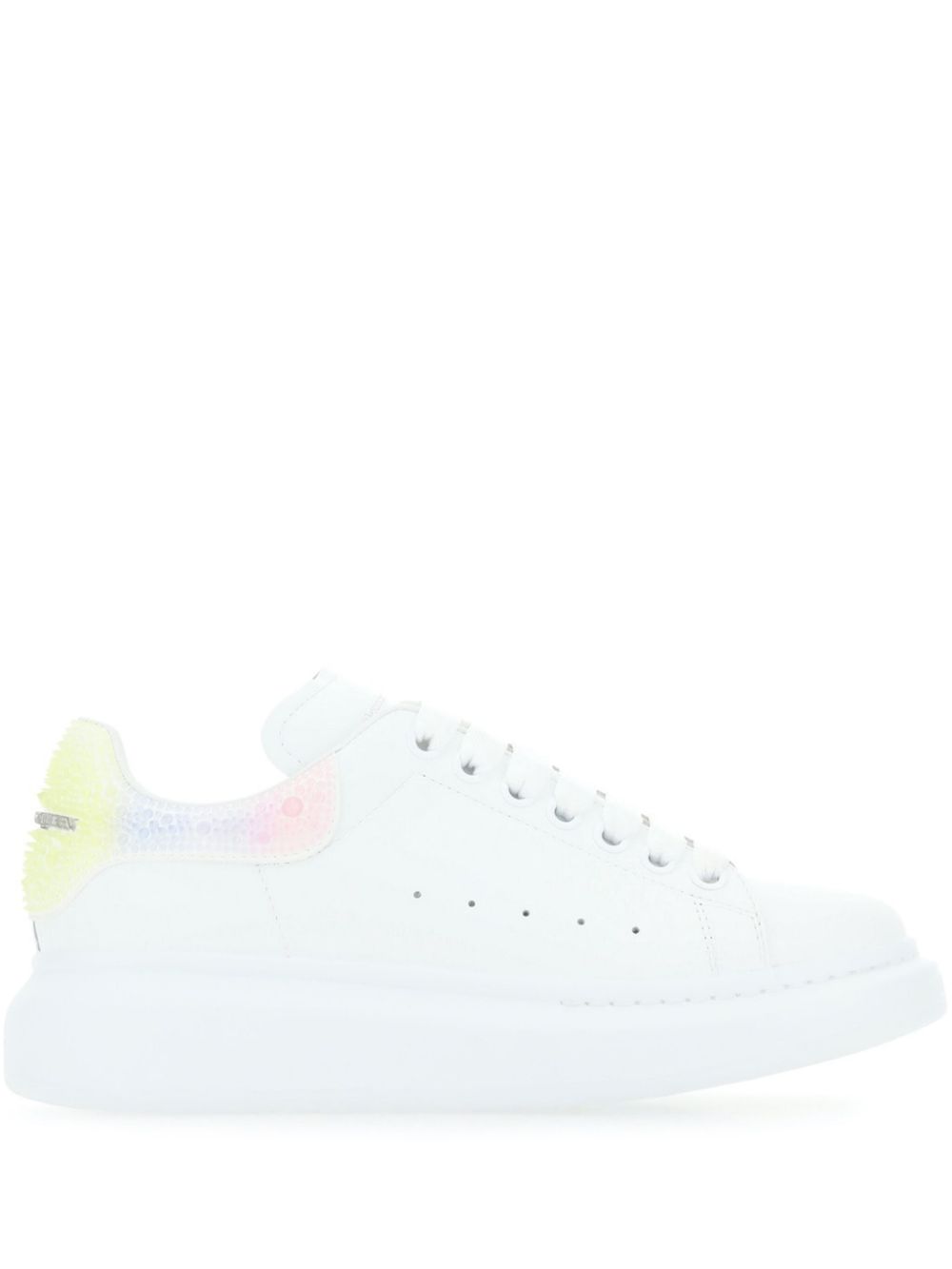 Alexander McQueen crystal-embellished leather sneakers Women