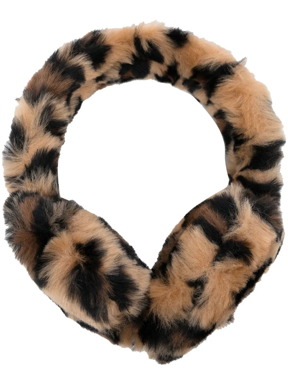 

UGG leopard-print ear muffs - Neutrals