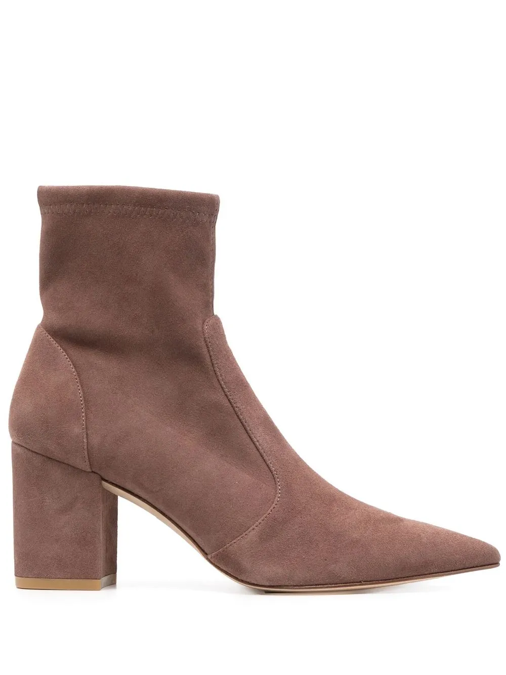 

Stuart Weitzman 85mm suede boots - Brown