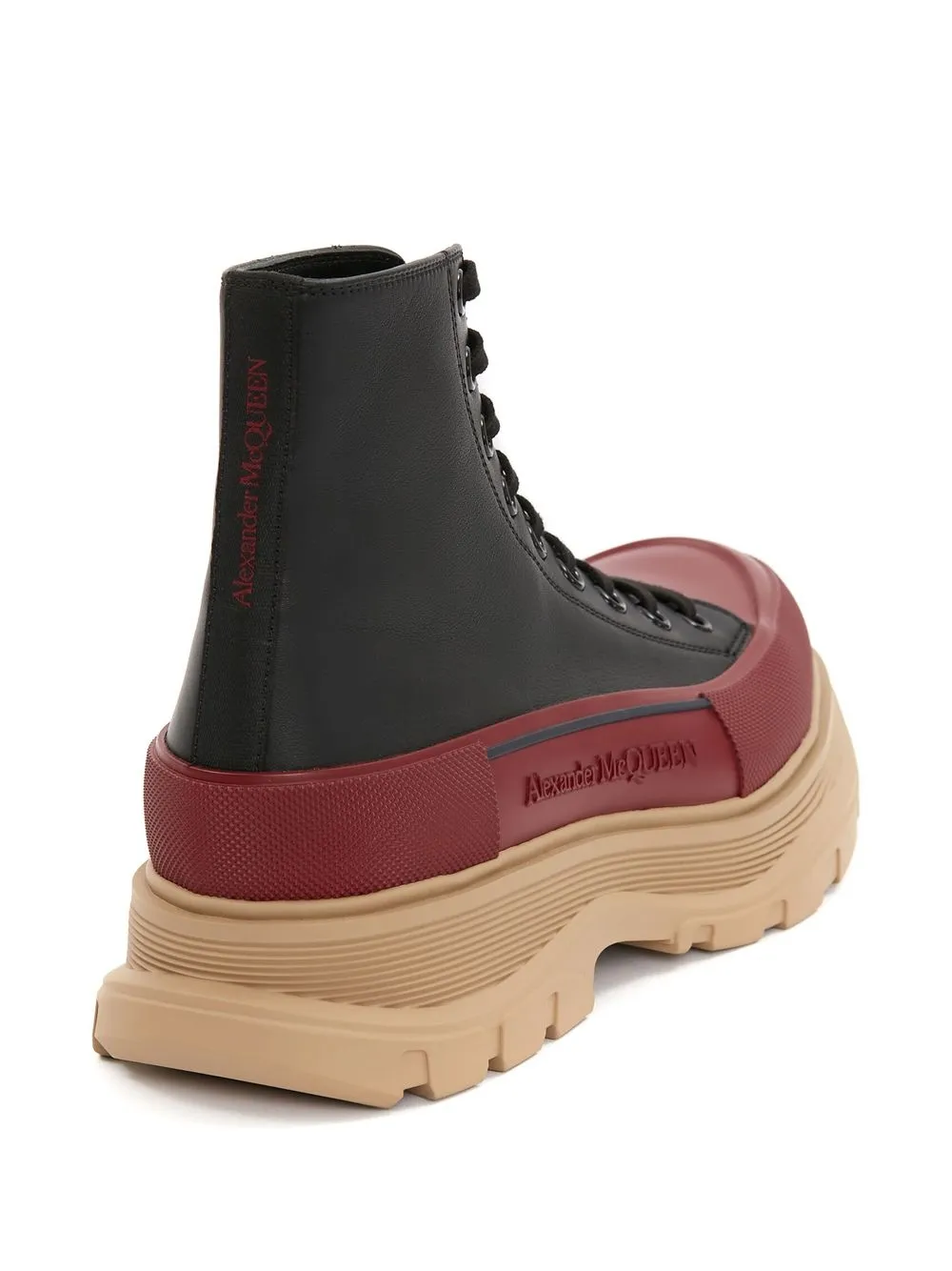 Alexander Mcqueen Tread Slick Boot In Black