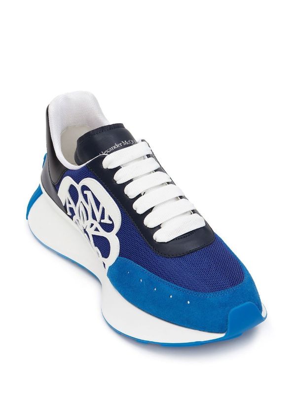 Alexander McQueen colour-block lace-up Sneakers - Farfetch