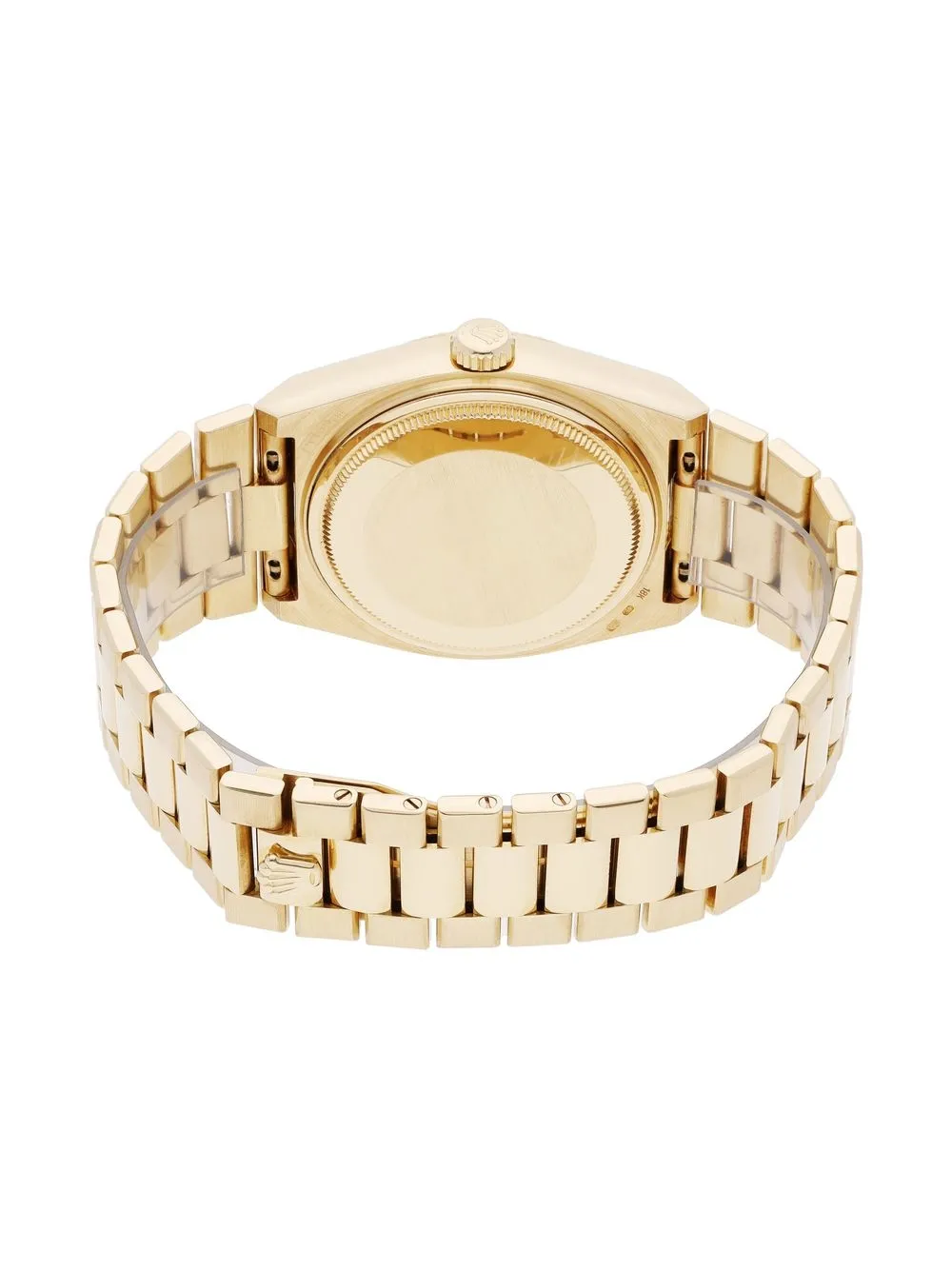 Pre-owned Rolex 1987 Day-date Oysterquartz 36mm In Gold