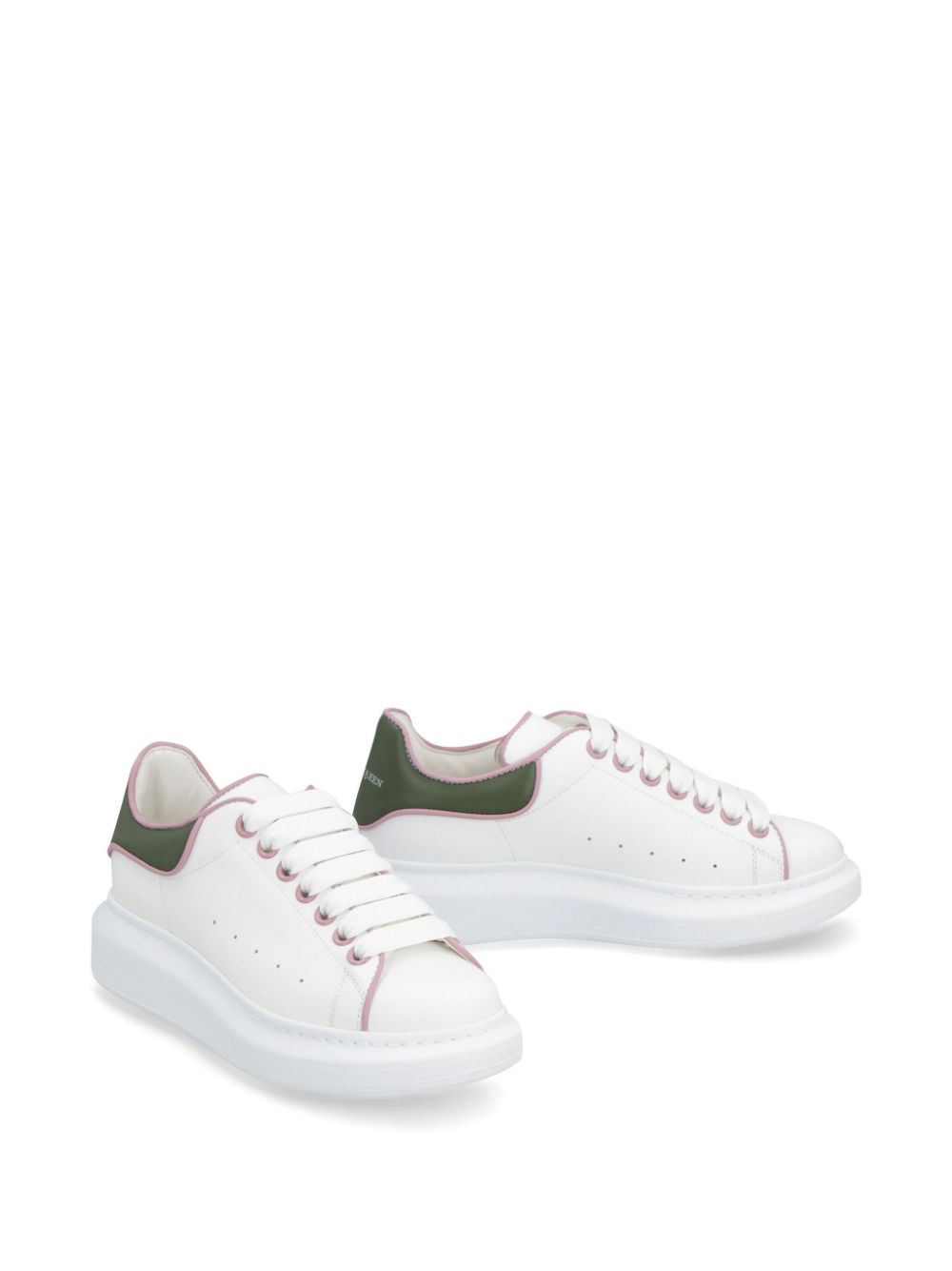 Alexander McQueen white chunky low-top sneakers