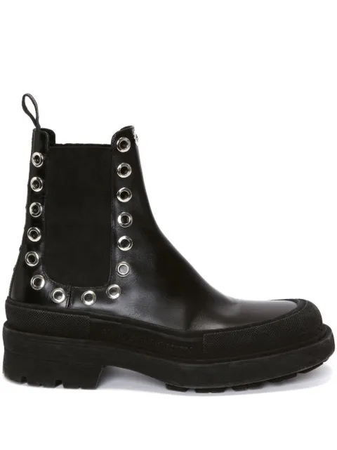 Alexander McQueen botas Clesea con detalle de ojales 