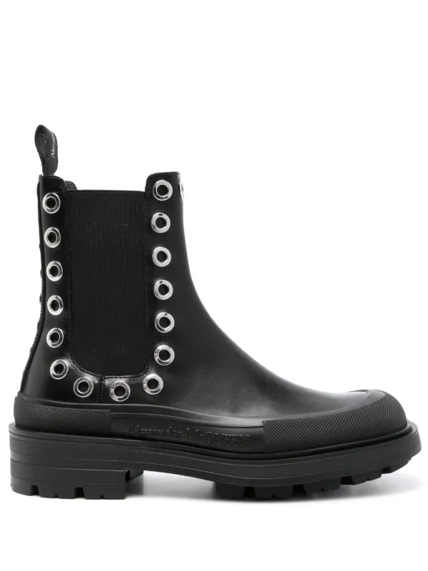 Alexander McQUEEN スタッズ チェルシーブーツ Alexander McQueen スタッズヒール アンクルブーツ 41 - メルカリ