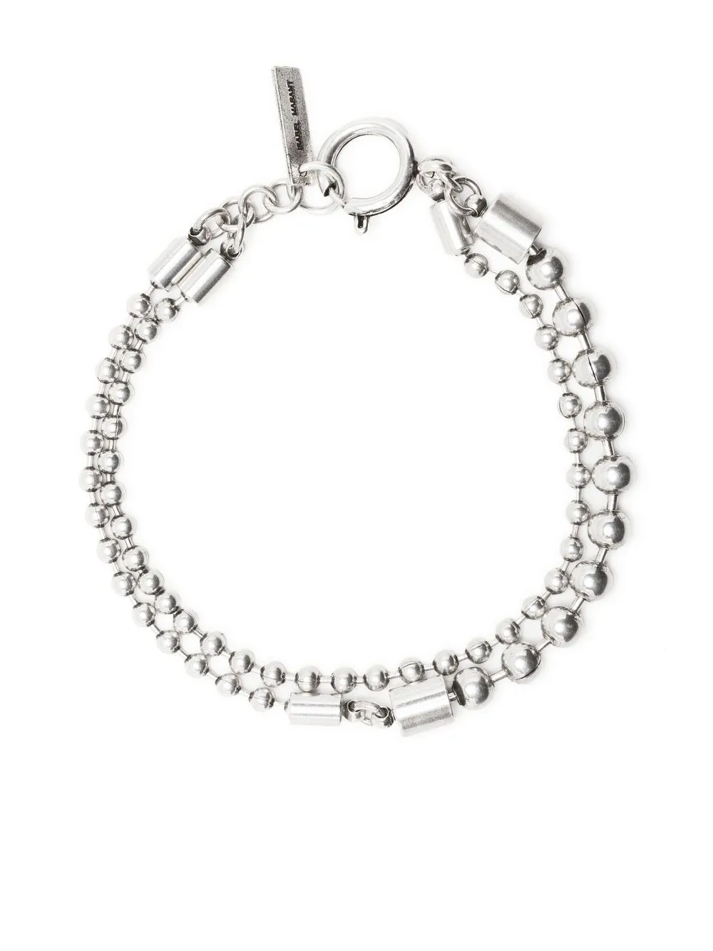 

Isabel Marant double chain-link bracelet - Silver
